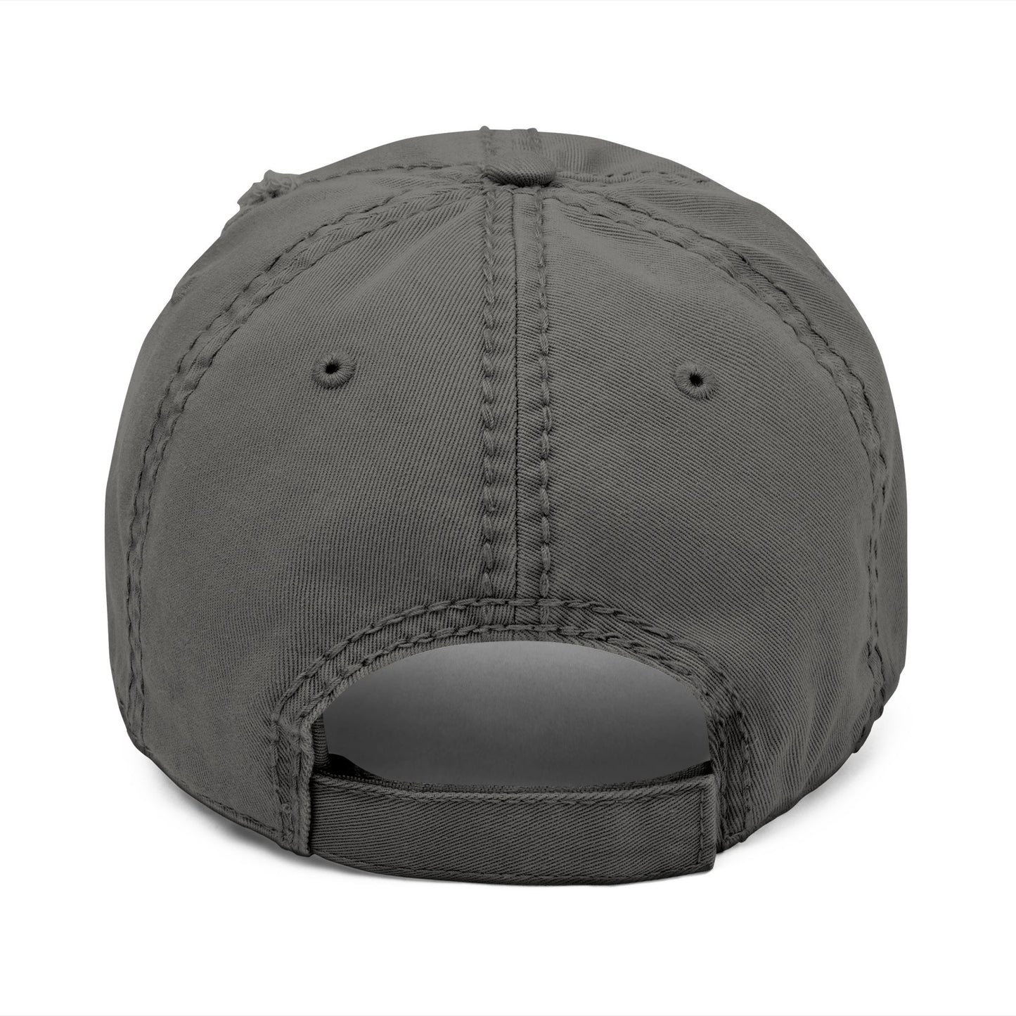 Distressed Dad Hat with WoW Citement Embroidery, Relaxed Cap for Comfy Style, Gift for Fathers Day, Casual Fashion Accessory