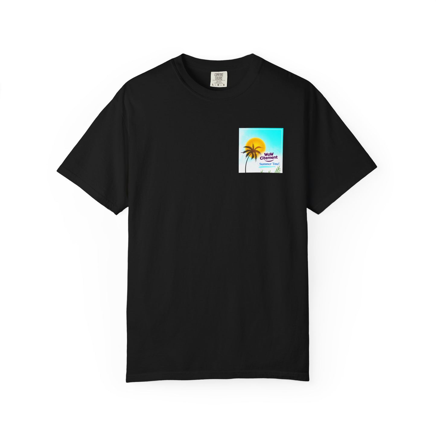 WOWcitement Summer Vibes T-Shirt, Relaxed Fit Tee, Beachwear, Vacation Shirt, Festival Apparel, Gift for Beach Lovers