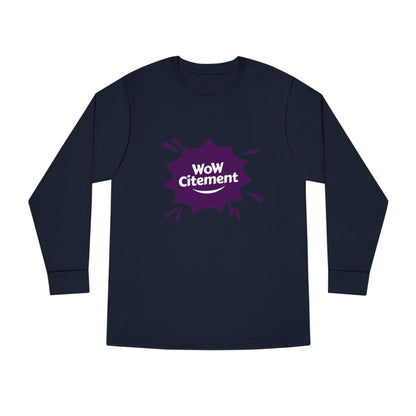 Sweatshirt with WoWcitement Design – Cozy Autumn Apparel, Perfect for Fall Inspiration, Seasonal Gift for Friends, Casual Fall Wear