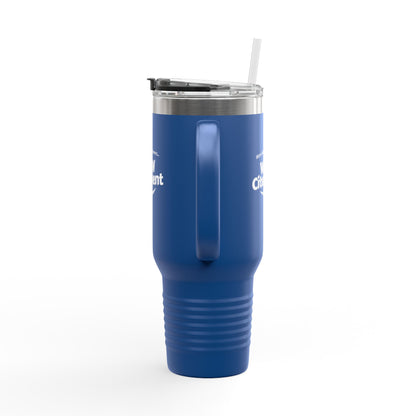 Wowcitement Insulated Travel Mug - Perfect for Coffee Lovers, On-the-Go Hydration, Gift for Travelers, BPA-Free, 40oz