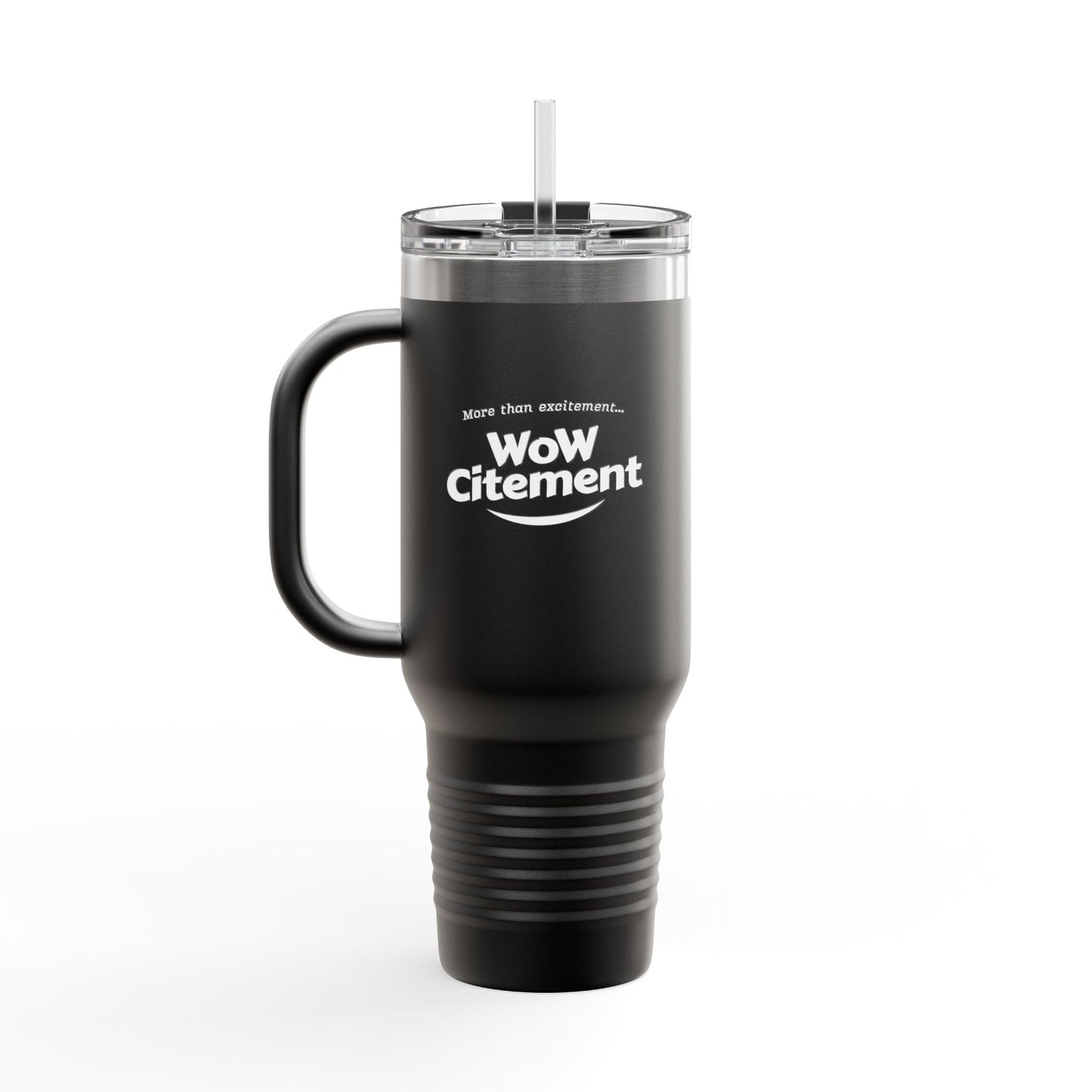Wowcitement Insulated Travel Mug - Perfect for Coffee Lovers, On-the-Go Hydration, Gift for Travelers, BPA-Free, 40oz