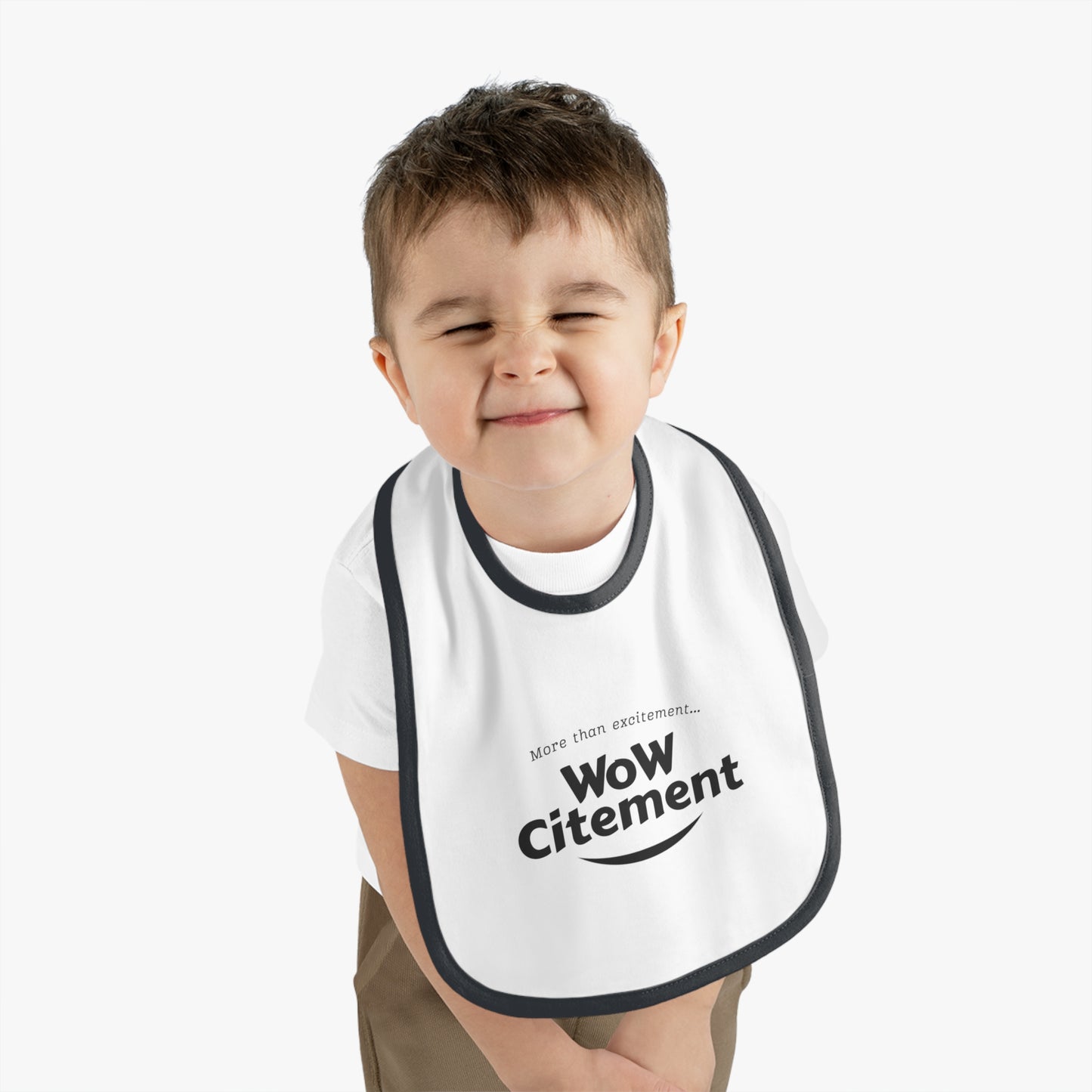 Wowcitement Fun Baby Bib, Feed Time Essentials, Cute Baby Gift, Unique Baby Shower Present, Adorable Toddler Accessory, Parenting Must-Have