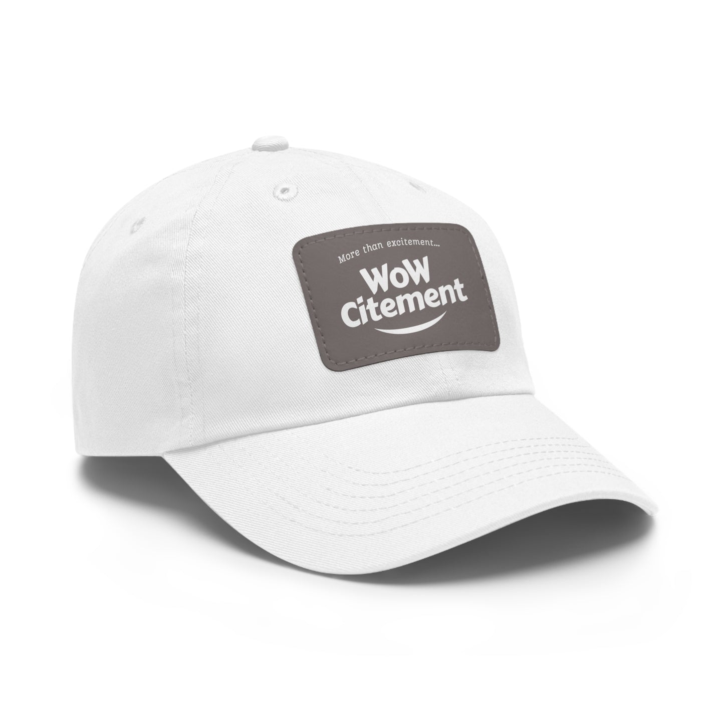 WoWcitement Stylish Dad Hat with Leather Patch - Perfect Gift for Dads, Casual Wear, Outdoor Activities, Festivals, and Everyday Style