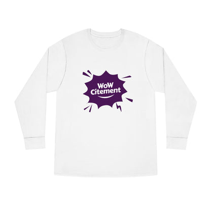 Sweatshirt with WoWcitement Design – Cozy Autumn Apparel, Perfect for Fall Inspiration, Seasonal Gift for Friends, Casual Fall Wear