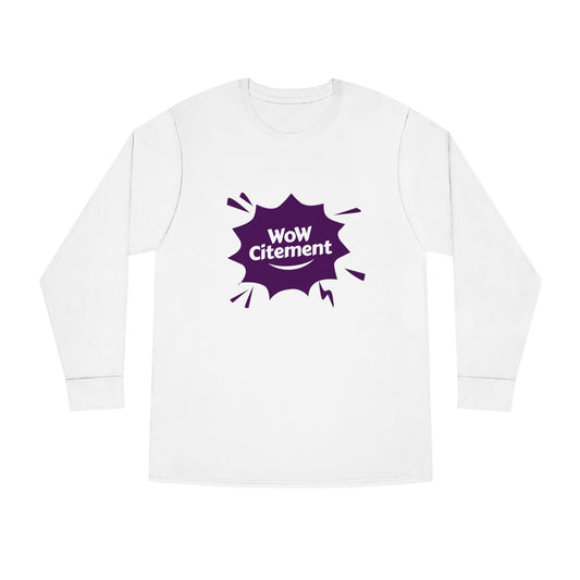 Sweatshirt with WoWcitement Design – Cozy Autumn Apparel, Perfect for Fall Inspiration, Seasonal Gift for Friends, Casual Fall Wear