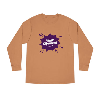 Sweatshirt with WoWcitement Design – Cozy Autumn Apparel, Perfect for Fall Inspiration, Seasonal Gift for Friends, Casual Fall Wear