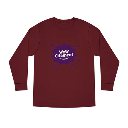 Sweatshirt with WoWcitement Design – Cozy Autumn Apparel, Perfect for Fall Inspiration, Seasonal Gift for Friends, Casual Fall Wear