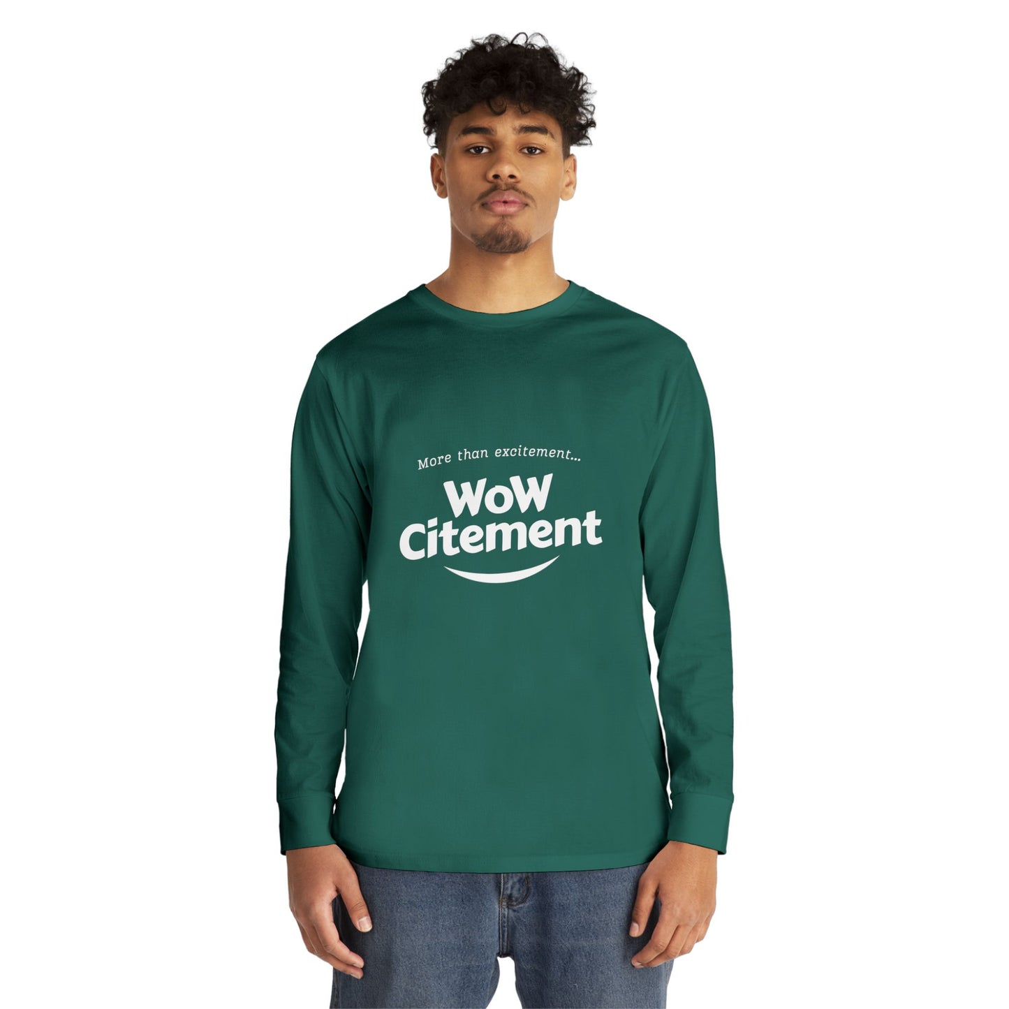 Wowcitement Long Sleeve Crewneck Tee