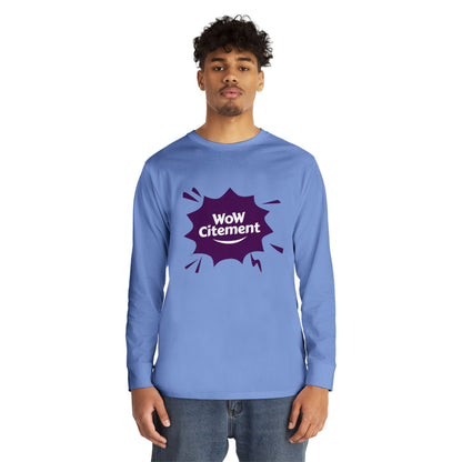 Sweatshirt with WoWcitement Design – Cozy Autumn Apparel, Perfect for Fall Inspiration, Seasonal Gift for Friends, Casual Fall Wear