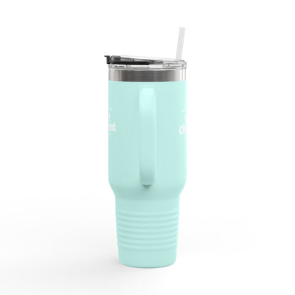 Wowcitement Insulated Travel Mug - Perfect for Coffee Lovers, On-the-Go Hydration, Gift for Travelers, BPA-Free, 40oz