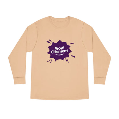 Sweatshirt with WoWcitement Design – Cozy Autumn Apparel, Perfect for Fall Inspiration, Seasonal Gift for Friends, Casual Fall Wear