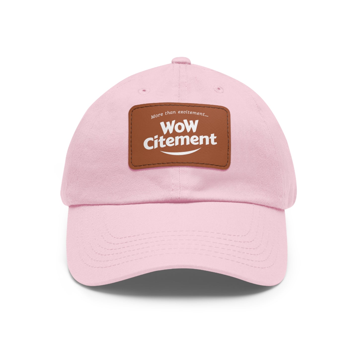 WoWcitement Stylish Dad Hat with Leather Patch - Perfect Gift for Dads, Casual Wear, Outdoor Activities, Festivals, and Everyday Style