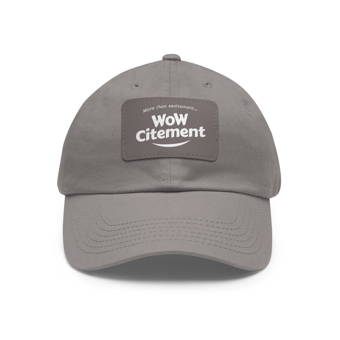 WoWcitement Stylish Dad Hat with Leather Patch - Perfect Gift for Dads, Casual Wear, Outdoor Activities, Festivals, and Everyday Style