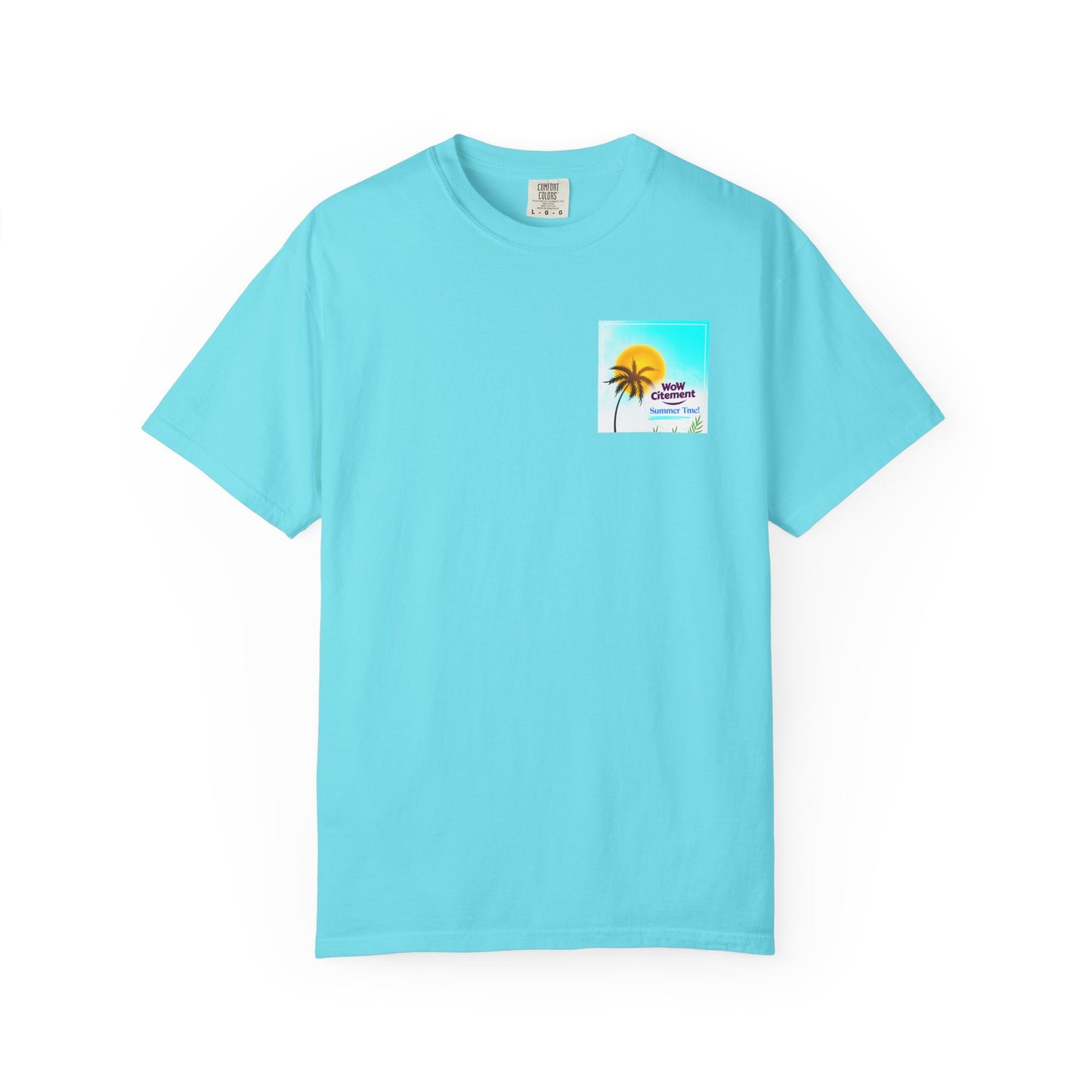 WOWcitement Summer Vibes T-Shirt, Relaxed Fit Tee, Beachwear, Vacation Shirt, Festival Apparel, Gift for Beach Lovers