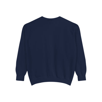 Summer Vibes Wowcitement Unisex Garment-Dyed Sweatshirt- Perfect for Beach Lovers and Summer Celebrations