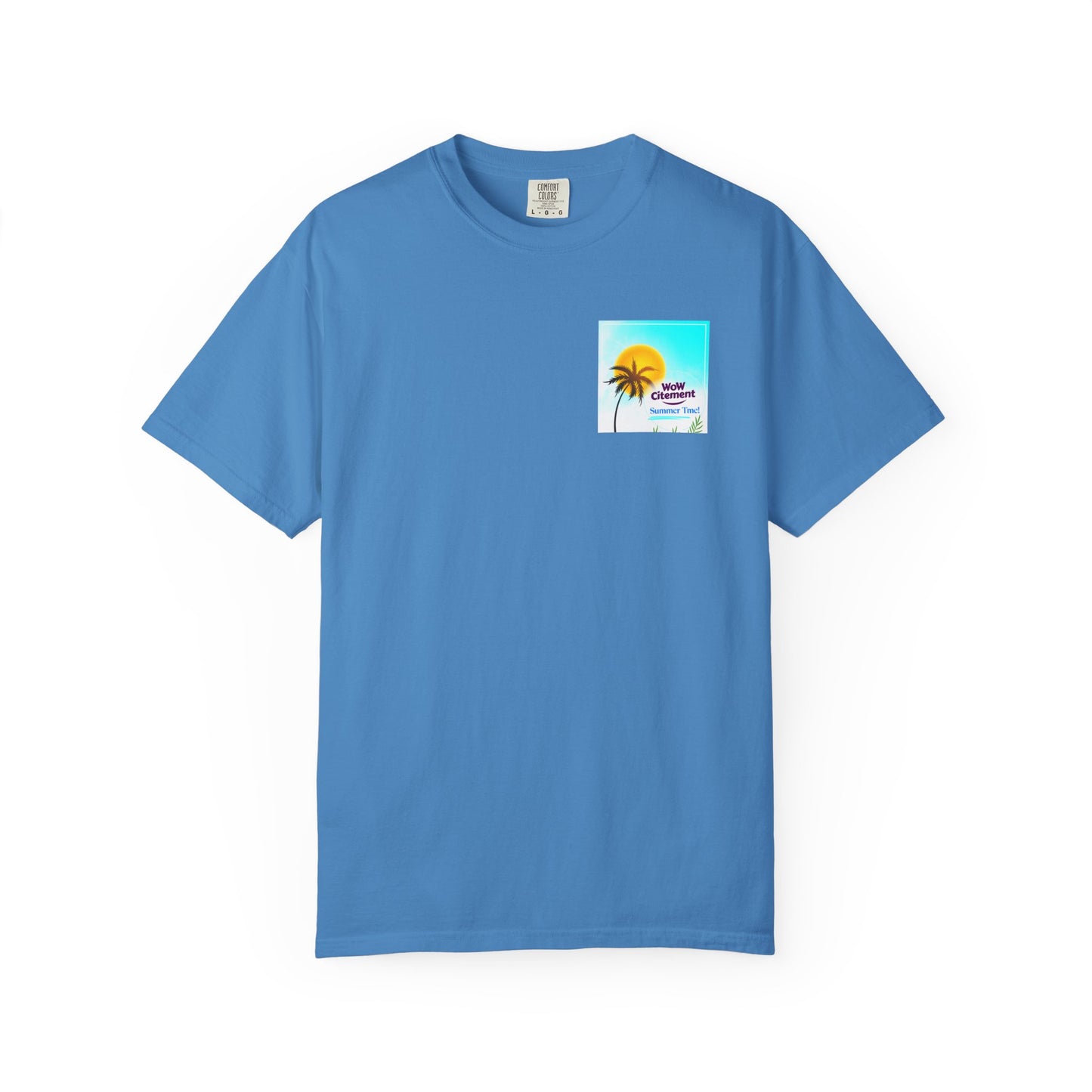WOWcitement Summer Vibes T-Shirt, Relaxed Fit Tee, Beachwear, Vacation Shirt, Festival Apparel, Gift for Beach Lovers