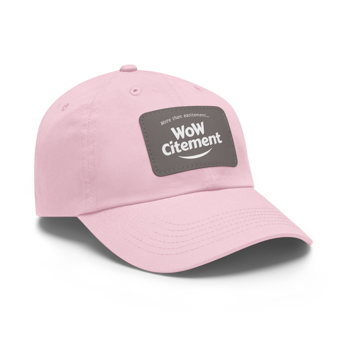 WoWcitement Stylish Dad Hat with Leather Patch - Perfect Gift for Dads, Casual Wear, Outdoor Activities, Festivals, and Everyday Style