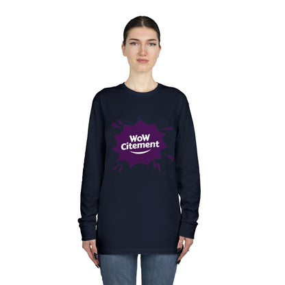 Sweatshirt with WoWcitement Design – Cozy Autumn Apparel, Perfect for Fall Inspiration, Seasonal Gift for Friends, Casual Fall Wear