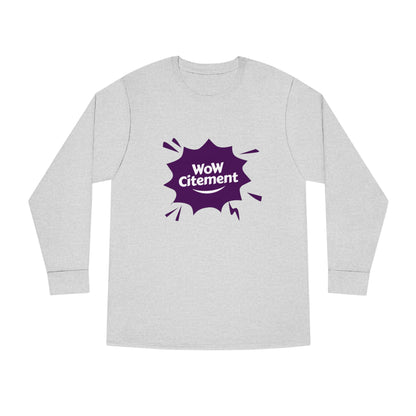 Sweatshirt with WoWcitement Design – Cozy Autumn Apparel, Perfect for Fall Inspiration, Seasonal Gift for Friends, Casual Fall Wear