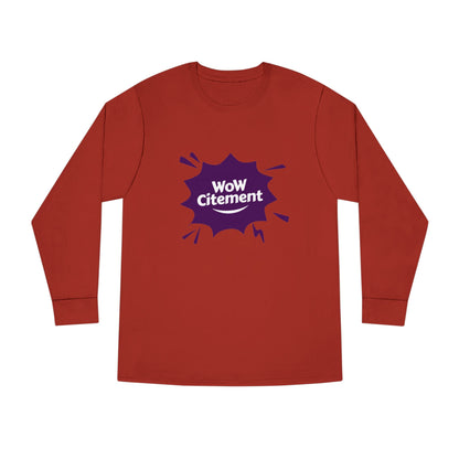 Sweatshirt with WoWcitement Design – Cozy Autumn Apparel, Perfect for Fall Inspiration, Seasonal Gift for Friends, Casual Fall Wear