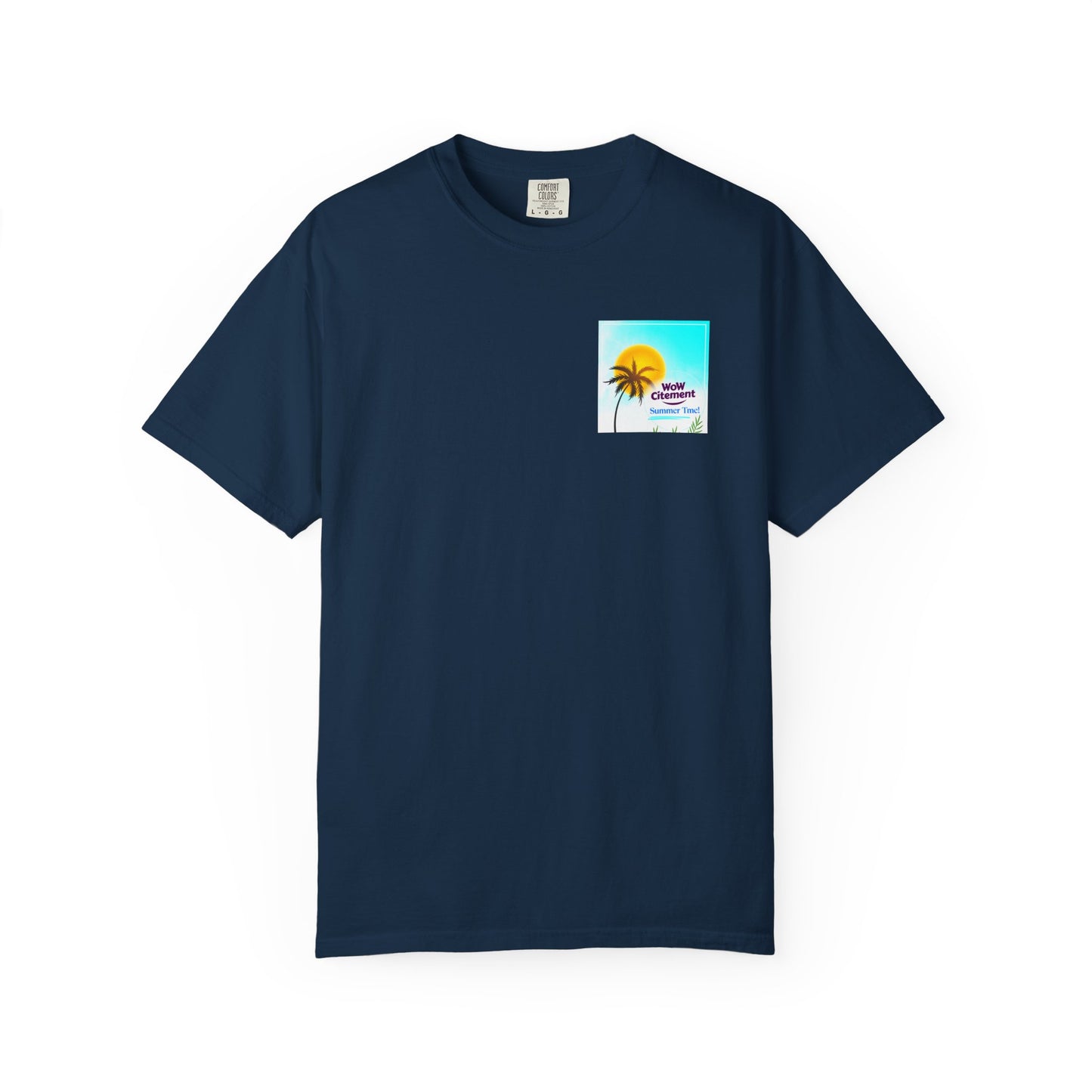 WOWcitement Summer Vibes T-Shirt, Relaxed Fit Tee, Beachwear, Vacation Shirt, Festival Apparel, Gift for Beach Lovers