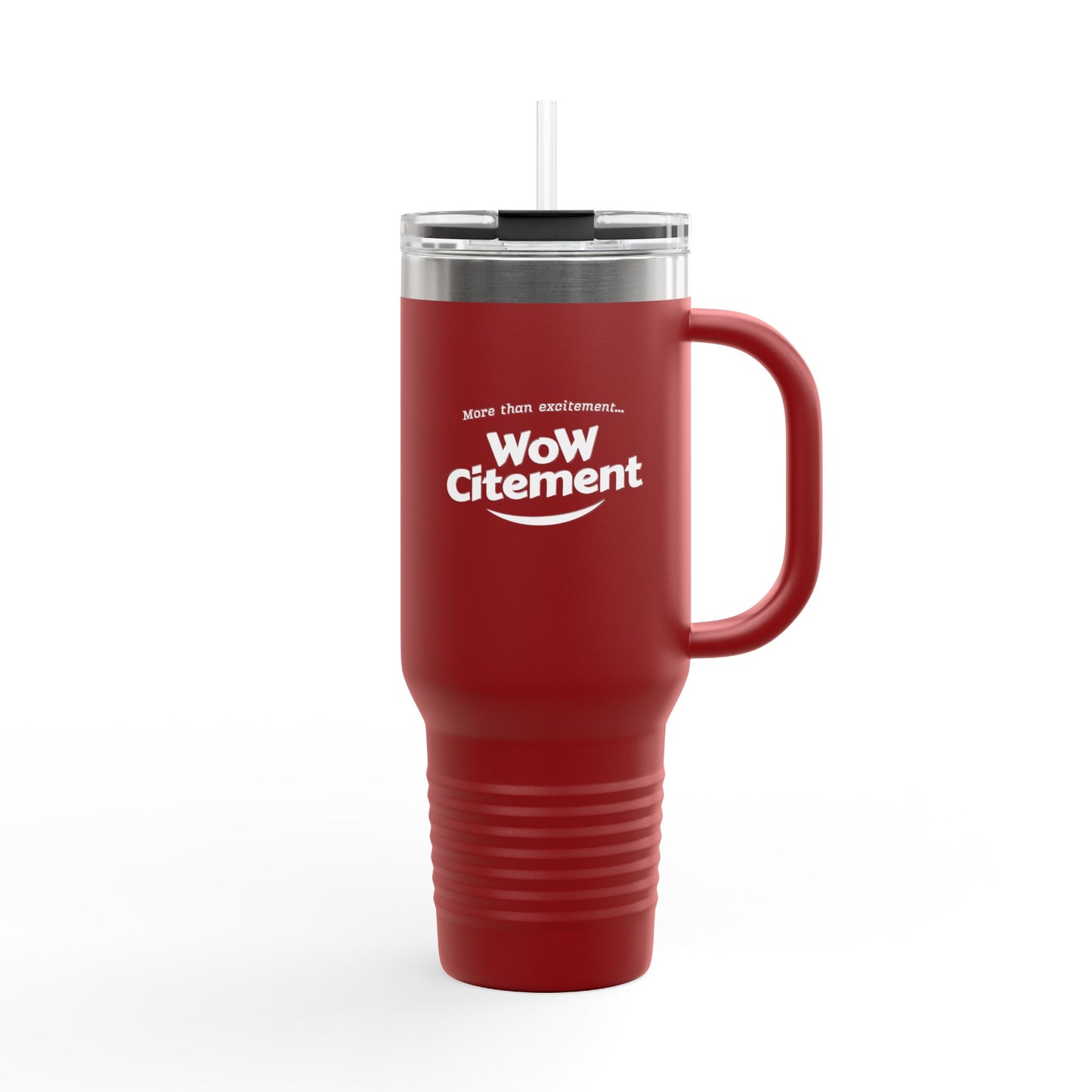 Wowcitement Insulated Travel Mug - Perfect for Coffee Lovers, On-the-Go Hydration, Gift for Travelers, BPA-Free, 40oz