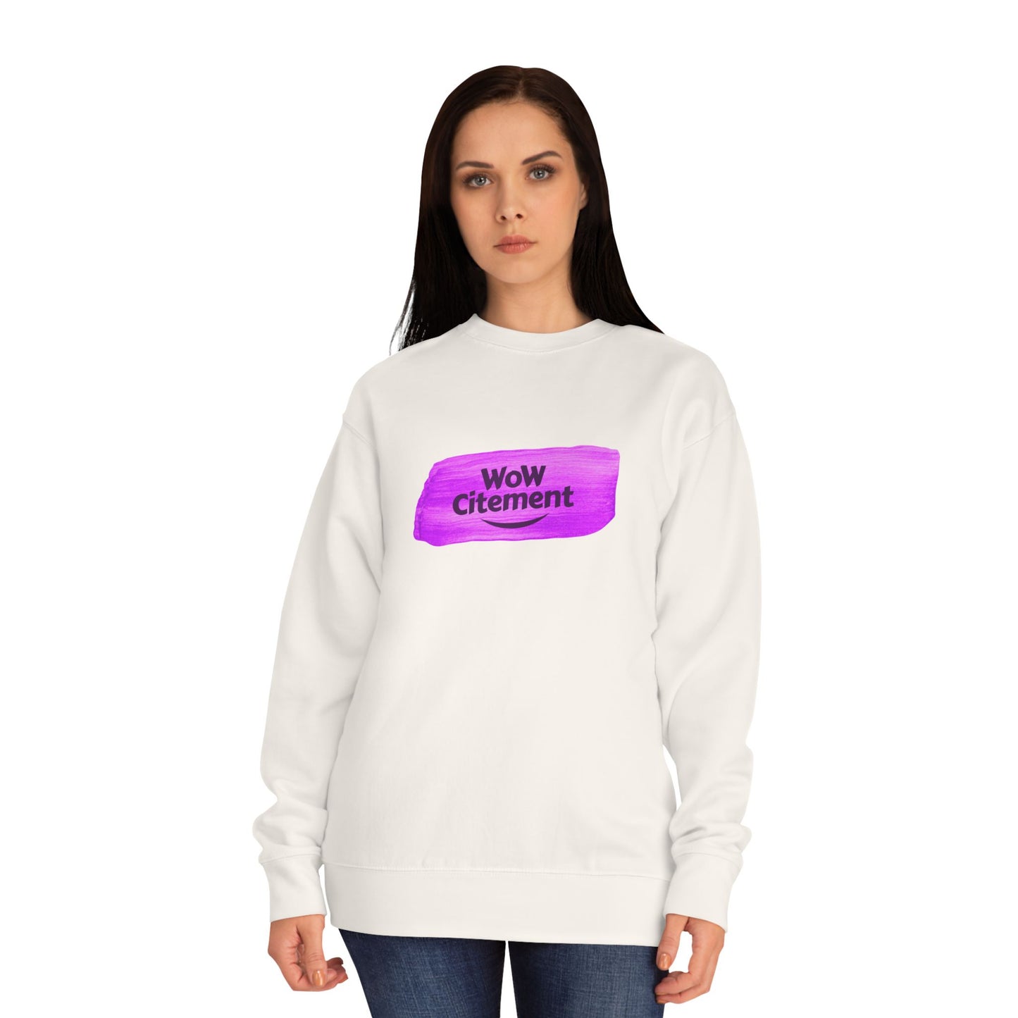 WoWcitement Vibrant  Sweatshirt - Perfect for Everyday Inspiration, Gift for Friends, Cozy Casual Wear, Motivational Apparel, [...]