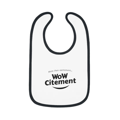 Wowcitement Fun Baby Bib, Feed Time Essentials, Cute Baby Gift, Unique Baby Shower Present, Adorable Toddler Accessory, Parenting Must-Have