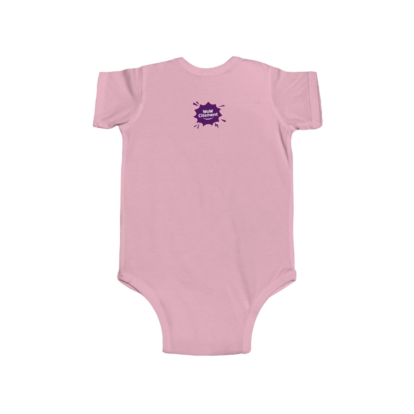 Infant Bodysuit with WoW Citement Design, Baby Gift, Cute Baby Clothes, Newborn Outfit, Fun Baby Shower Gift