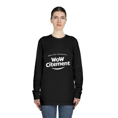 Wowcitement Long Sleeve Crewneck Tee