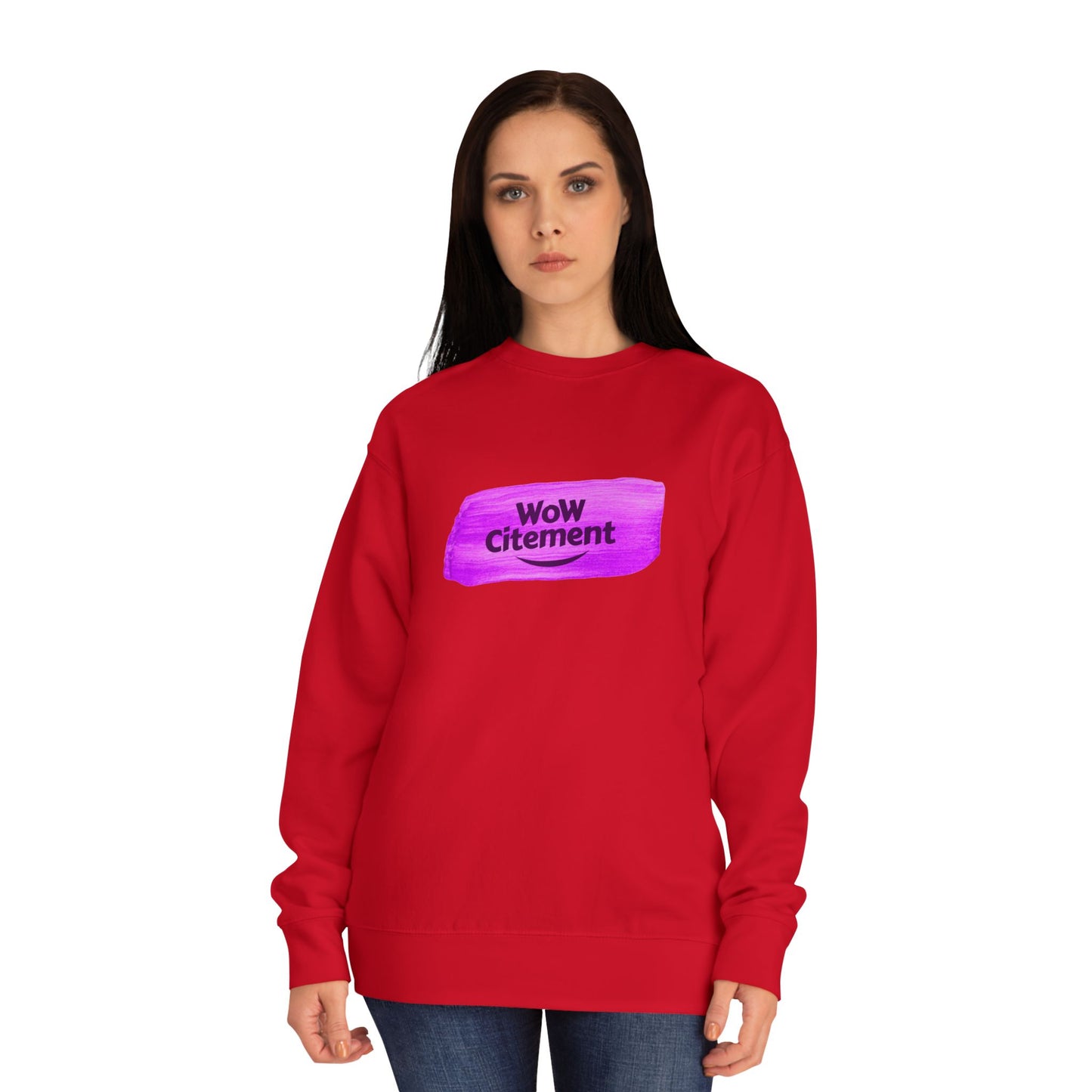 WoWcitement Vibrant  Sweatshirt - Perfect for Everyday Inspiration, Gift for Friends, Cozy Casual Wear, Motivational Apparel, [...]
