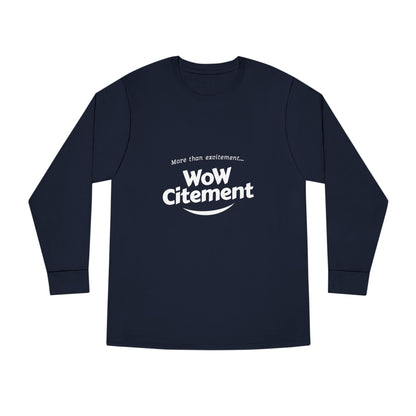 Wowcitement Long Sleeve Crewneck Tee