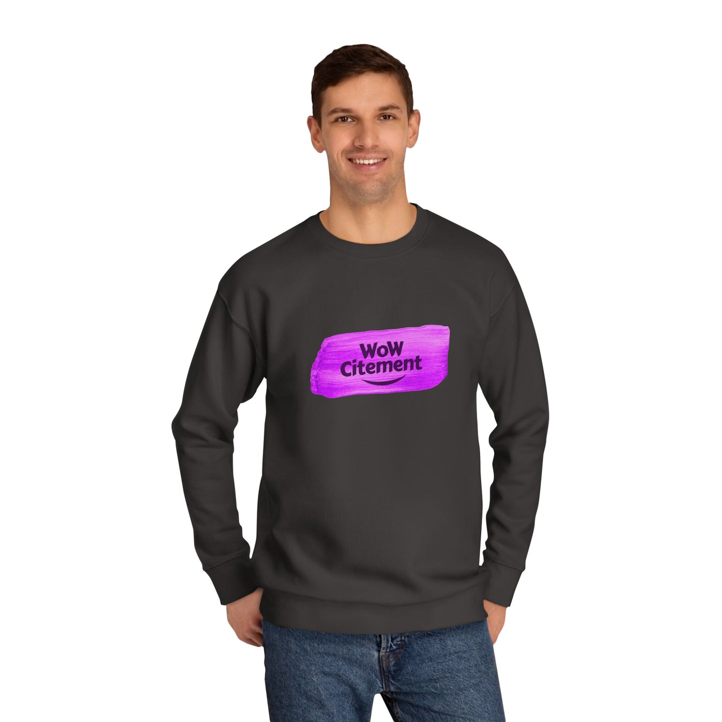 WoWcitement Vibrant  Sweatshirt - Perfect for Everyday Inspiration, Gift for Friends, Cozy Casual Wear, Motivational Apparel, [...]