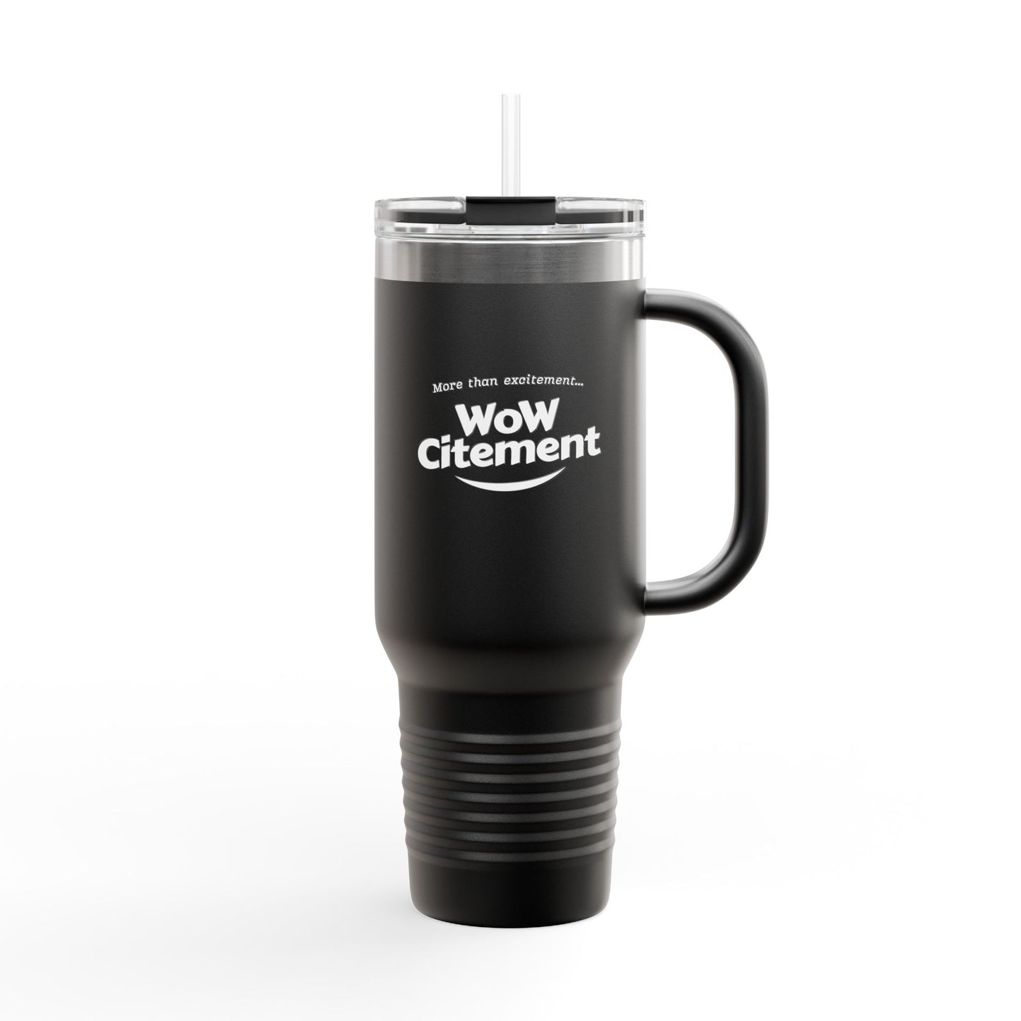 Wowcitement Insulated Travel Mug - Perfect for Coffee Lovers, On-the-Go Hydration, Gift for Travelers, BPA-Free, 40oz