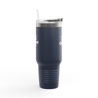 Wowcitement Insulated Travel Mug - Perfect for Coffee Lovers, On-the-Go Hydration, Gift for Travelers, BPA-Free, 40oz