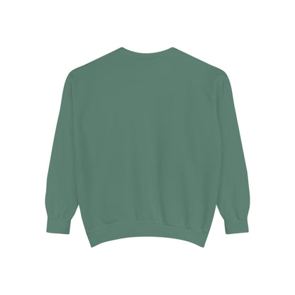 Summer Vibes Wowcitement Unisex Garment-Dyed Sweatshirt- Perfect for Beach Lovers and Summer Celebrations