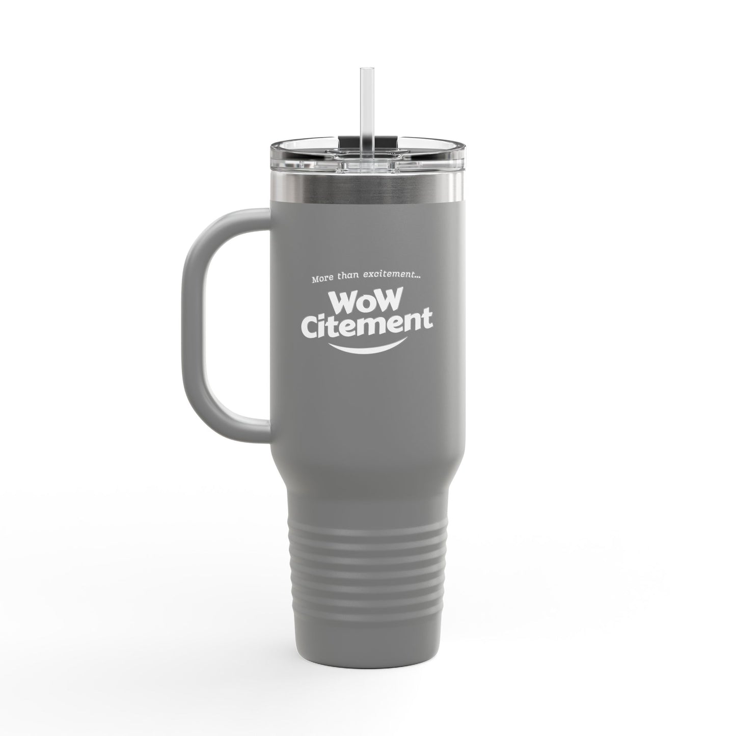 Wowcitement Insulated Travel Mug - Perfect for Coffee Lovers, On-the-Go Hydration, Gift for Travelers, BPA-Free, 40oz