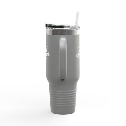 Wowcitement Insulated Travel Mug - Perfect for Coffee Lovers, On-the-Go Hydration, Gift for Travelers, BPA-Free, 40oz