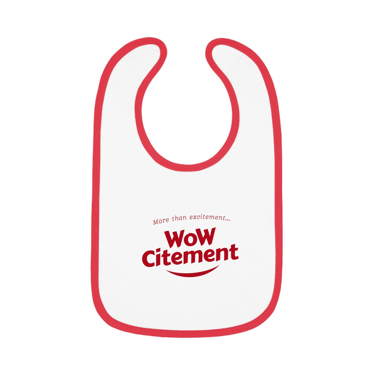 Wowcitement Fun Baby Bib, Feed Time Essentials, Cute Baby Gift, Unique Baby Shower Present, Adorable Toddler Accessory, Parenting Must-Have