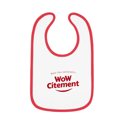 Wowcitement Fun Baby Bib, Feed Time Essentials, Cute Baby Gift, Unique Baby Shower Present, Adorable Toddler Accessory, Parenting Must-Have