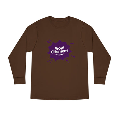 Sweatshirt with WoWcitement Design – Cozy Autumn Apparel, Perfect for Fall Inspiration, Seasonal Gift for Friends, Casual Fall Wear