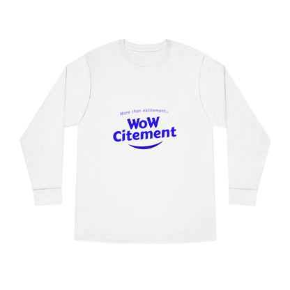 Wowcitement Long Sleeve Crewneck Tee