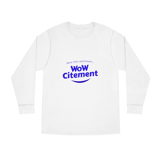 Wowcitement Long Sleeve Crewneck Tee