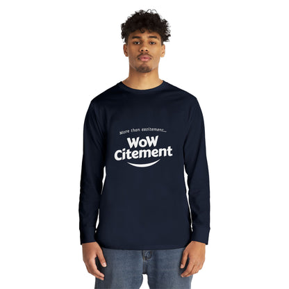Wowcitement Long Sleeve Crewneck Tee