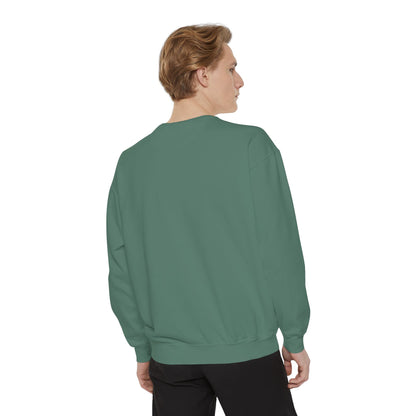 Summer Vibes Wowcitement Unisex Garment-Dyed Sweatshirt- Perfect for Beach Lovers and Summer Celebrations