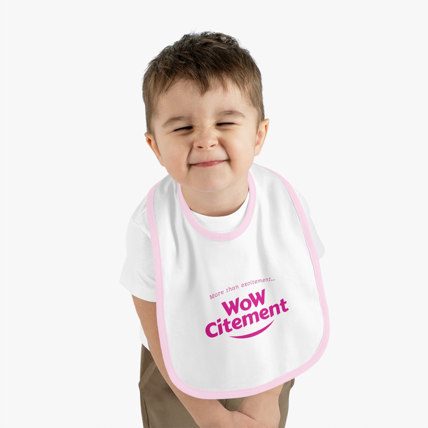 Wowcitement Fun Baby Bib, Feed Time Essentials, Cute Baby Gift, Unique Baby Shower Present, Adorable Toddler Accessory, Parenting Must-Have