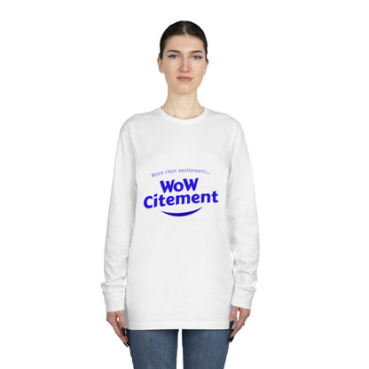 Wowcitement Long Sleeve Crewneck Tee