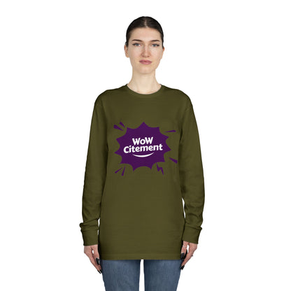 Sweatshirt with WoWcitement Design – Cozy Autumn Apparel, Perfect for Fall Inspiration, Seasonal Gift for Friends, Casual Fall Wear