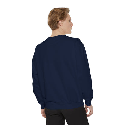 Summer Vibes Wowcitement Unisex Garment-Dyed Sweatshirt- Perfect for Beach Lovers and Summer Celebrations