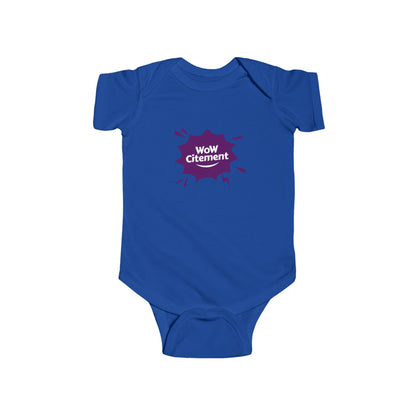 Infant Bodysuit with WoW Citement Design, Baby Gift, Cute Baby Clothes, Newborn Outfit, Fun Baby Shower Gift